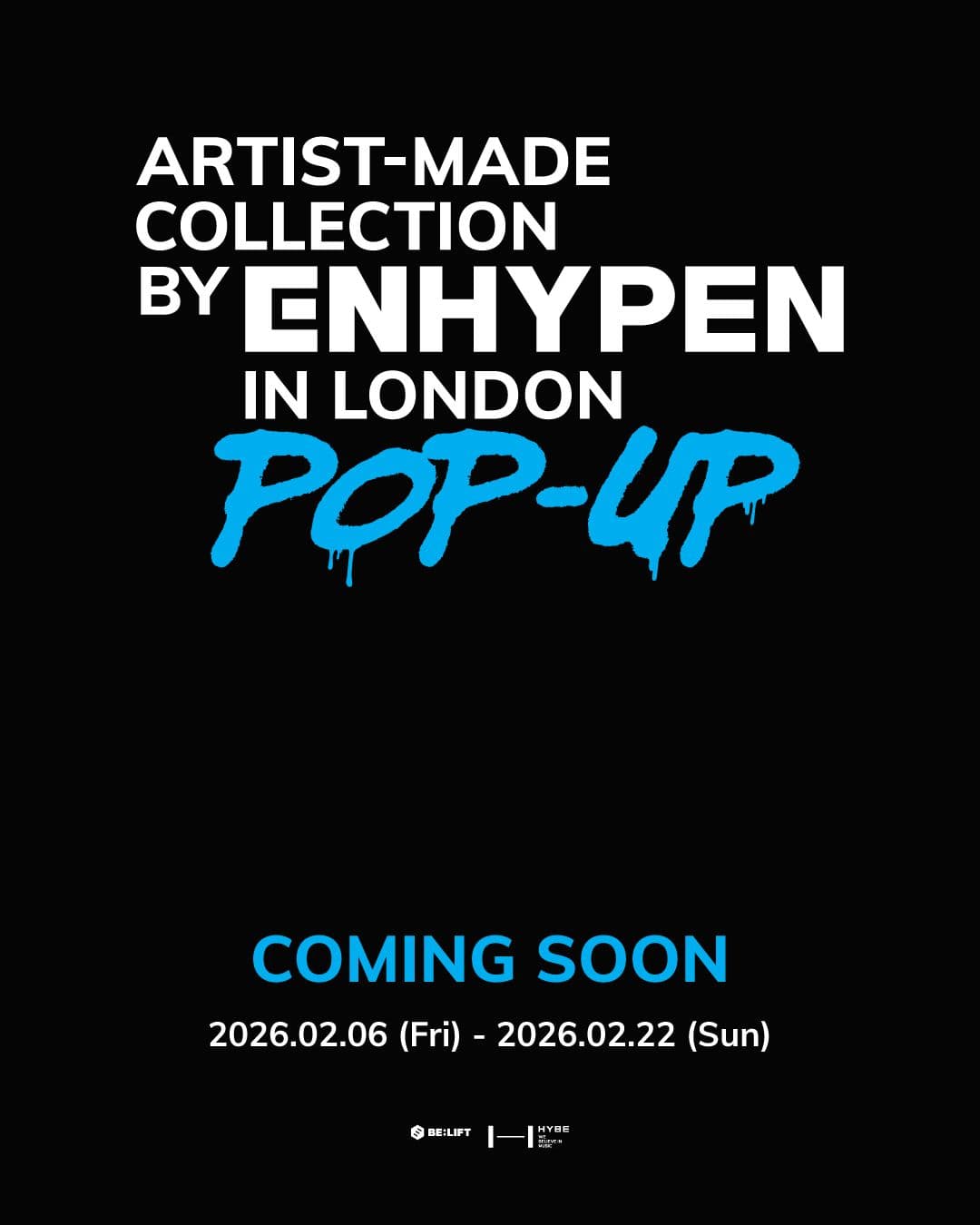 ENHYPEN 英國快閃店