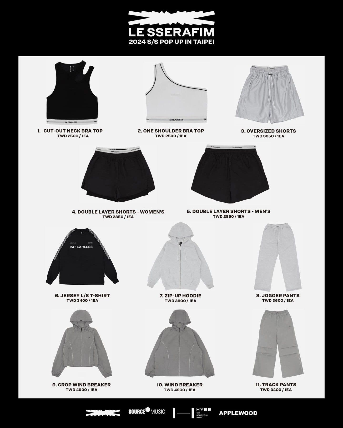 LE SSERAFIM 2024 S/S POP UP IN TAIPEI - 圖片 2