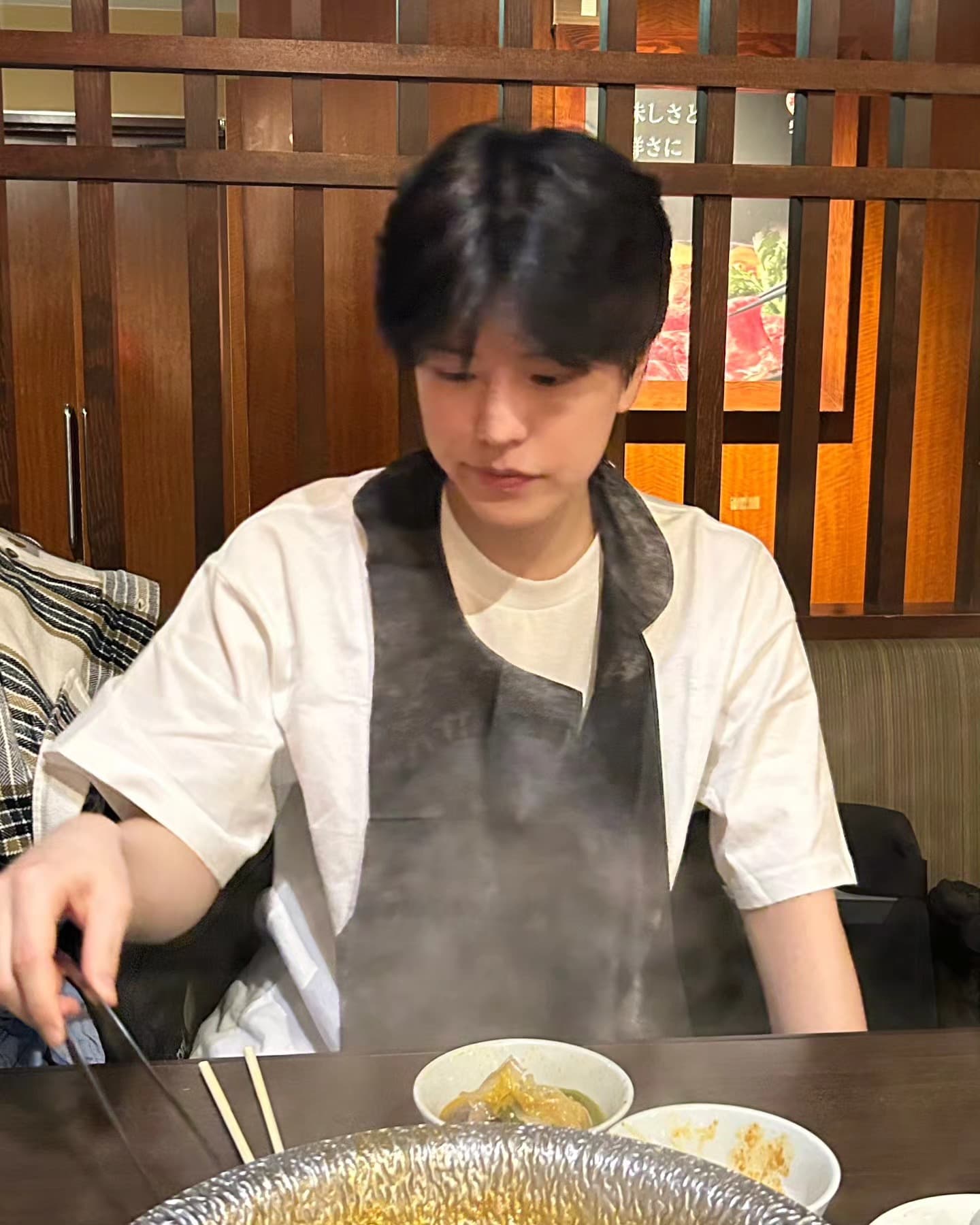 Seungmin 吃壽喜燒 - 圖片 2