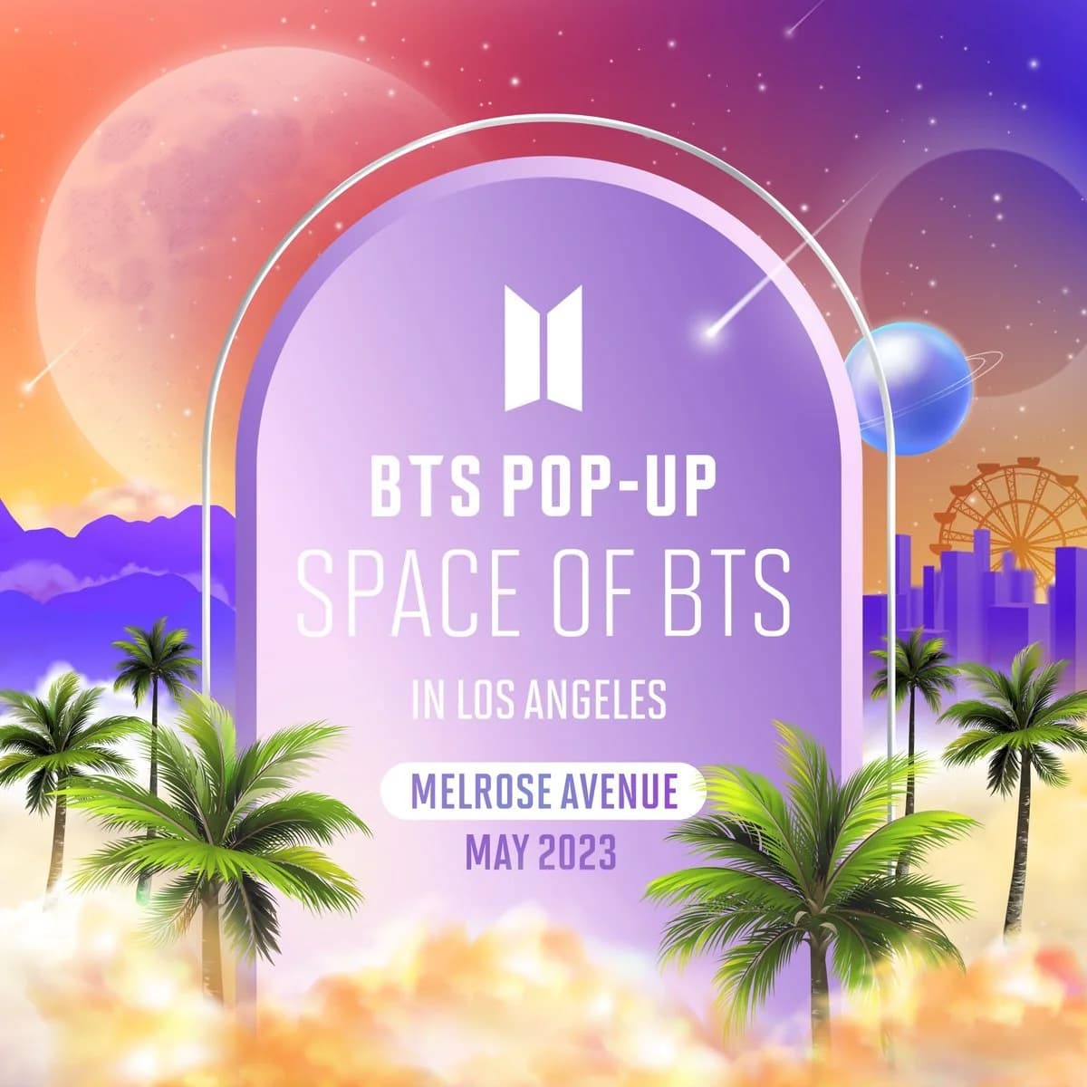 BTS POP-UP: SPACE OF BTS IN LOS ANGELES