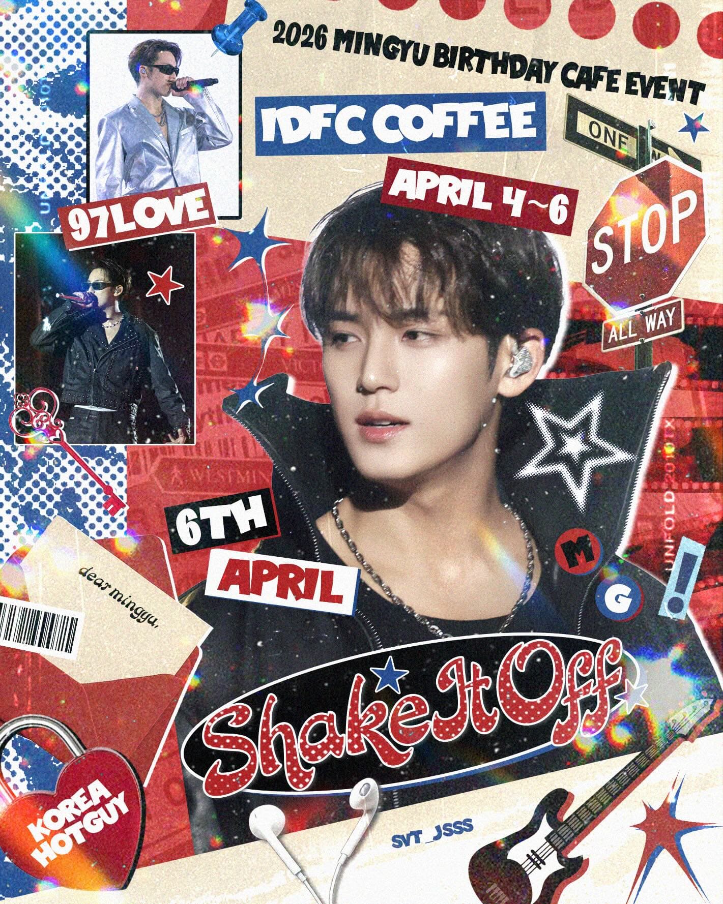 2026 Mingyu Birthday Cafe "Shake It Off"（香港）