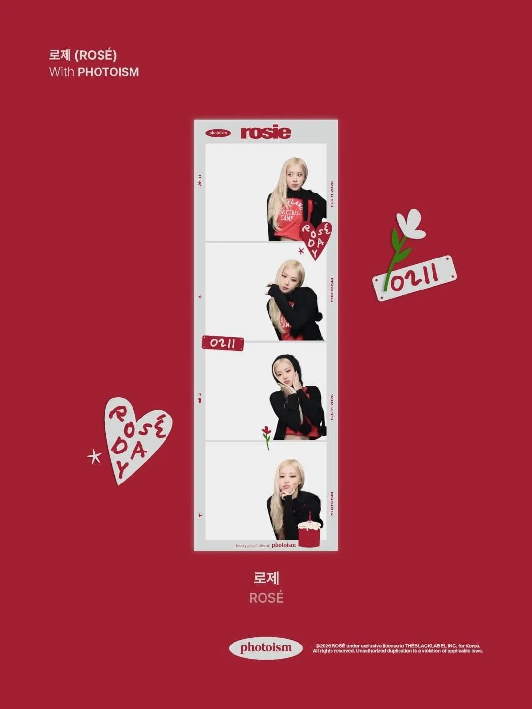 PHOTOISM × ROSÉ 生日限定 ARTIST FRAME - 圖片 2