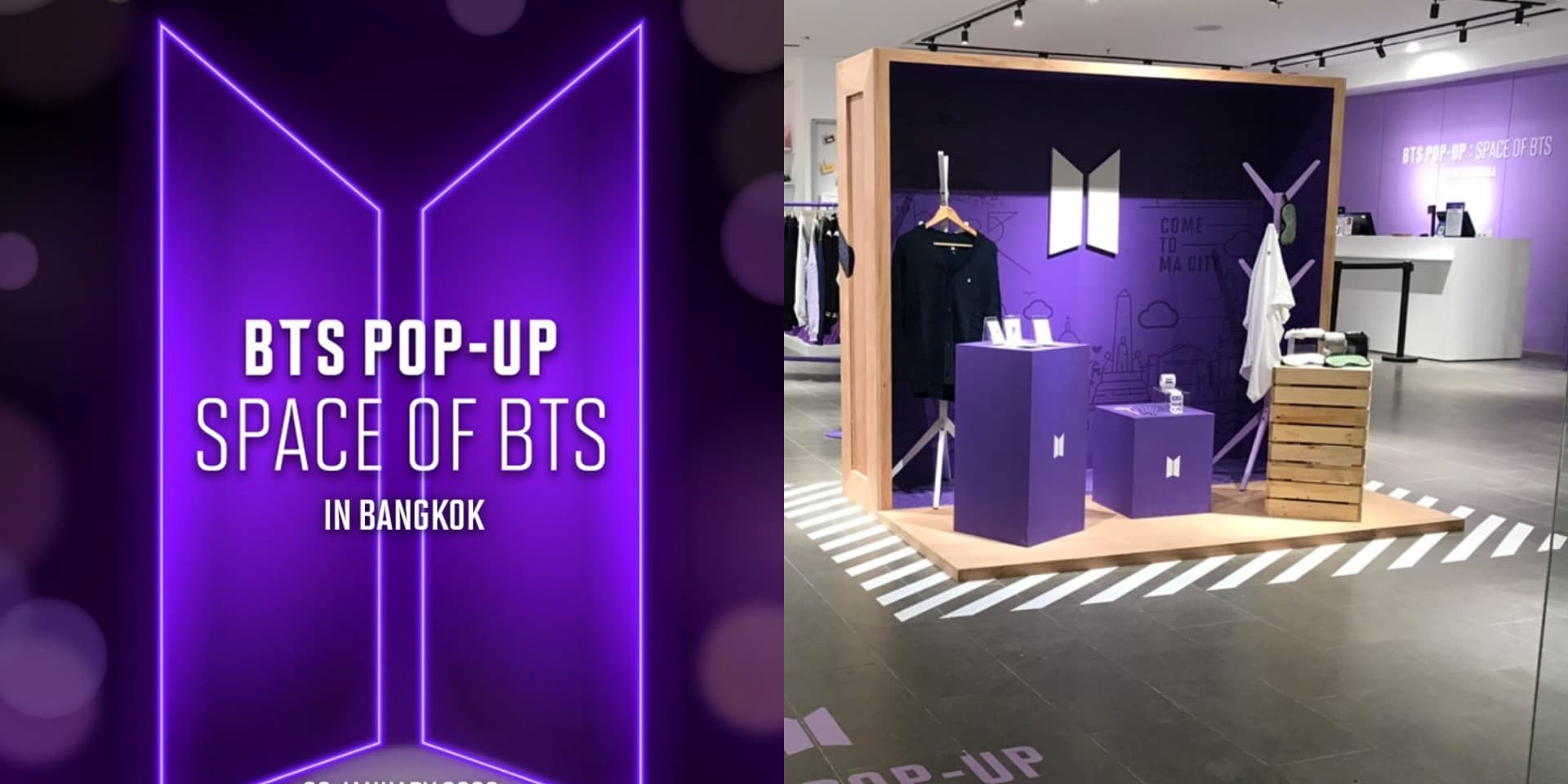BTS POP-UP: SPACE OF BTS IN BANGKOK