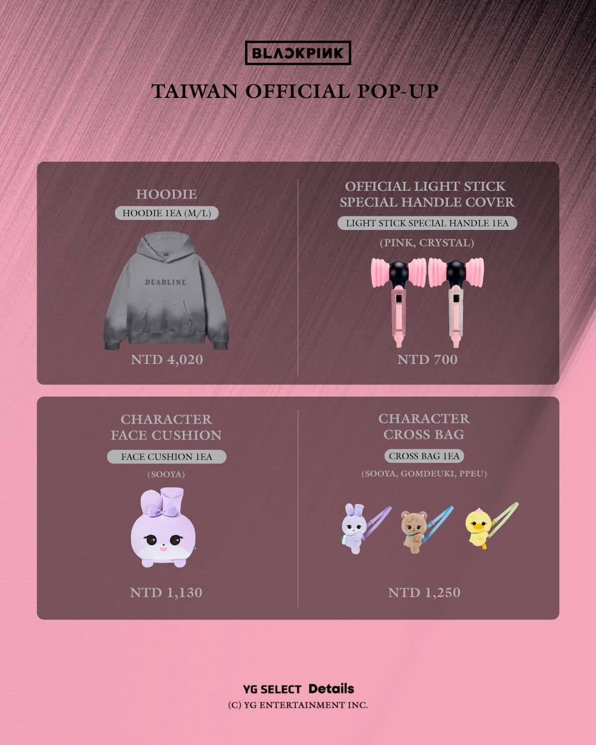 BLACKPINK [TAIWAN] OFFICIAL POP-UP IN TAIPEI - 圖片 6