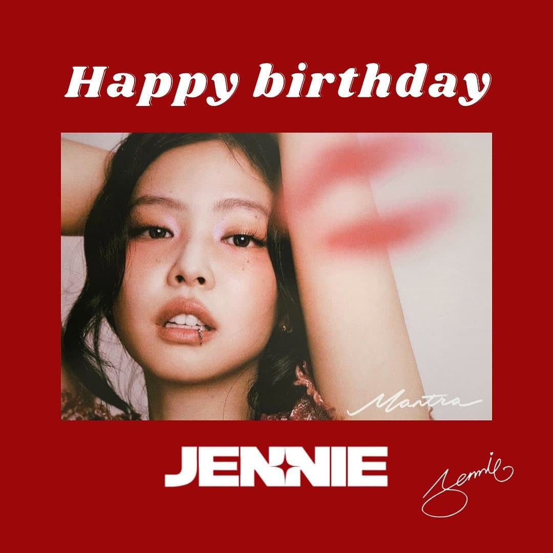JENNIE 2025生日應援咖啡廳