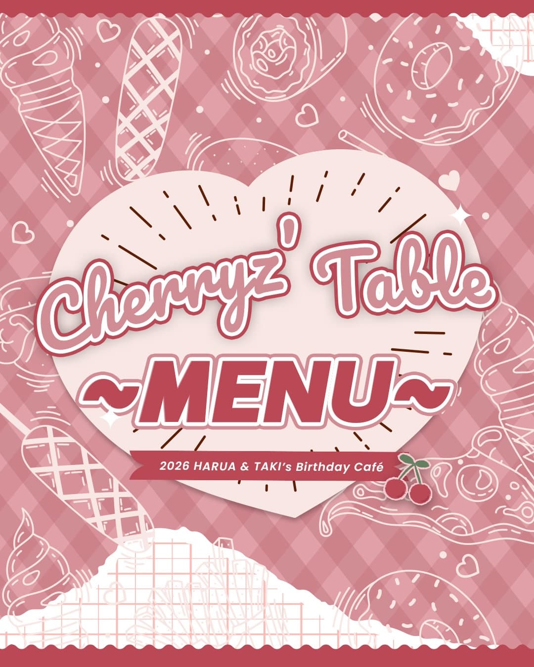 Cherryz' Table — 2026 HARUA & TAKI Birthday Cafe - 圖片 6