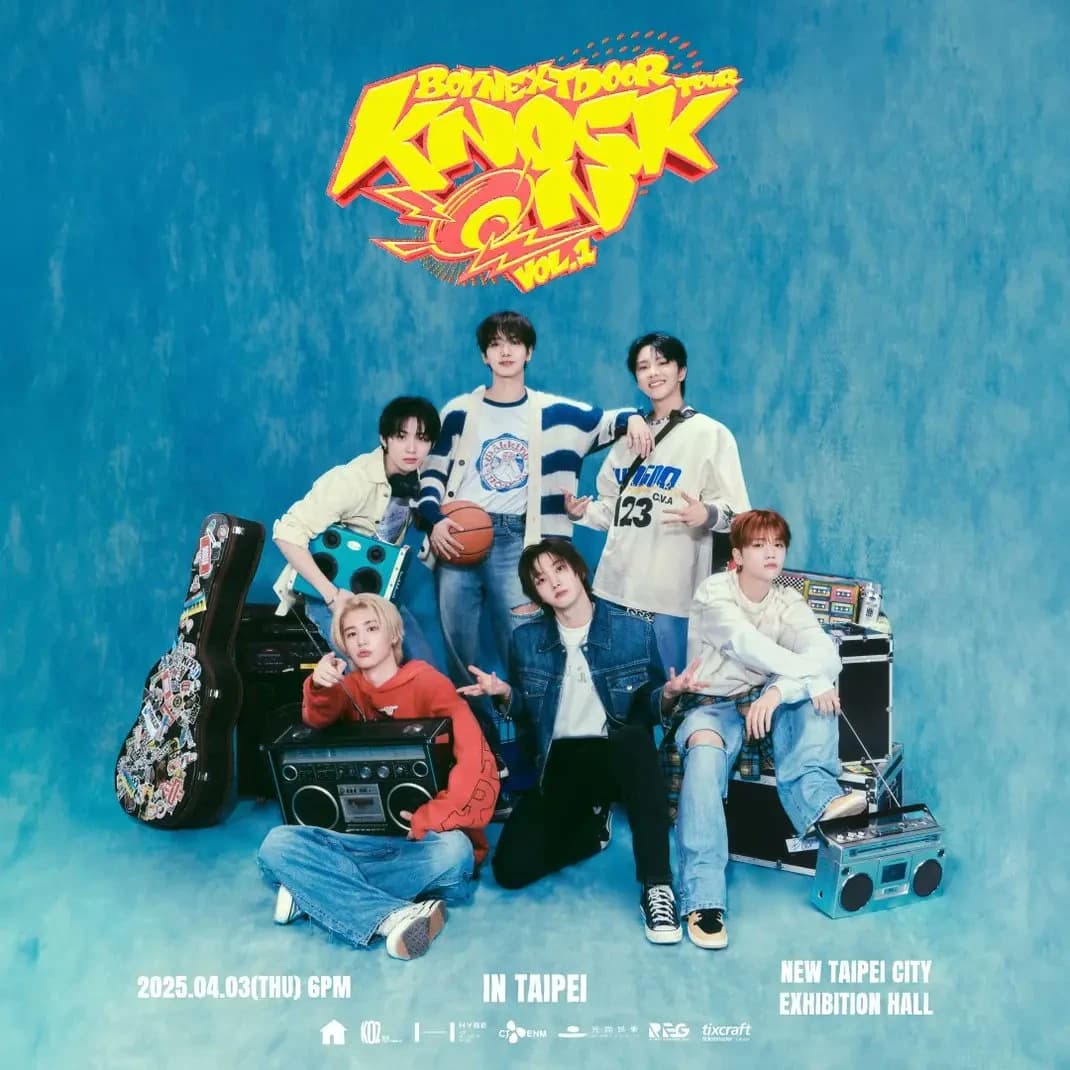 BOYNEXTDOOR TOUR 'KNOCK ON Vol.1' in Taipei