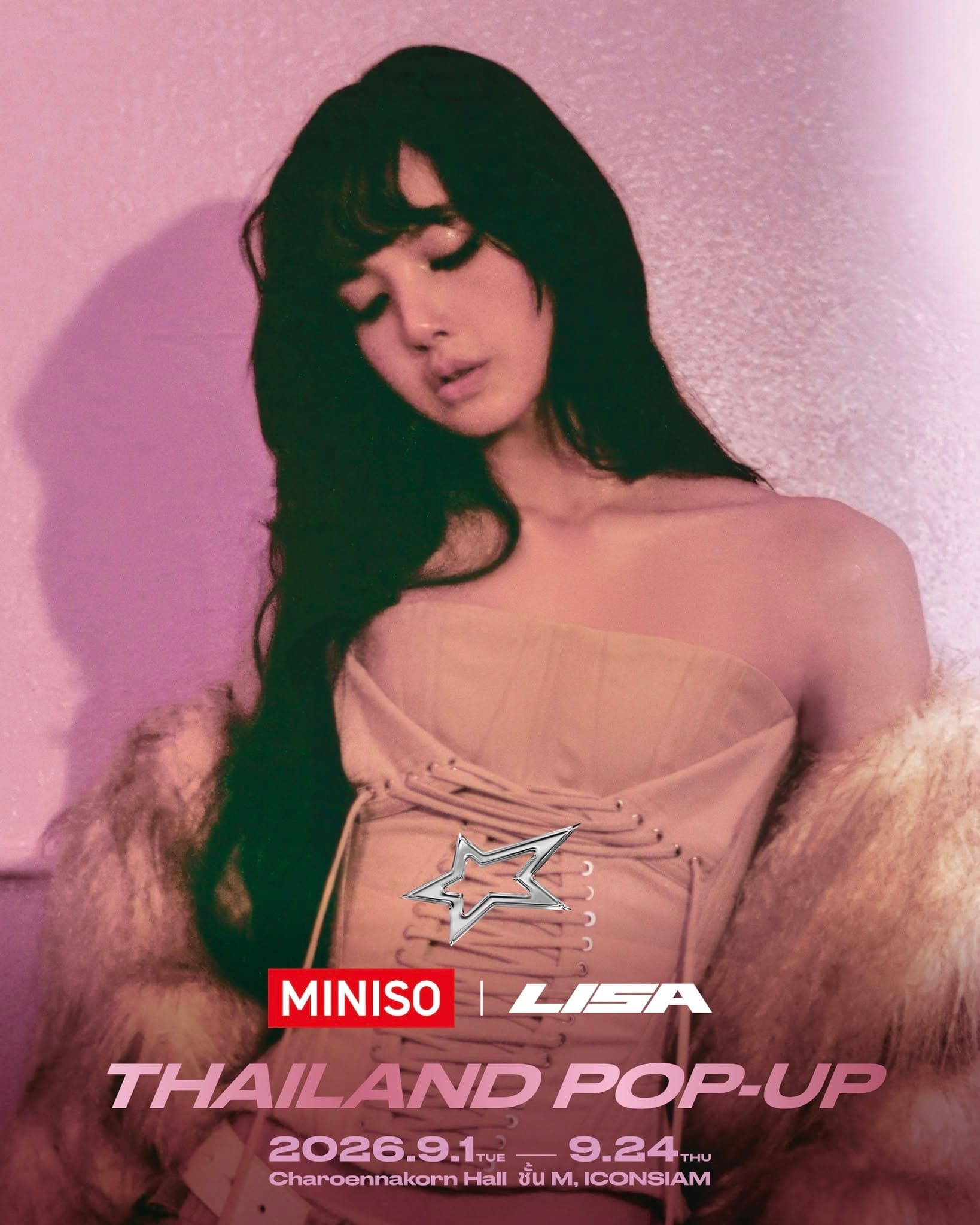 LISA x MINISO快閃店(泰國)