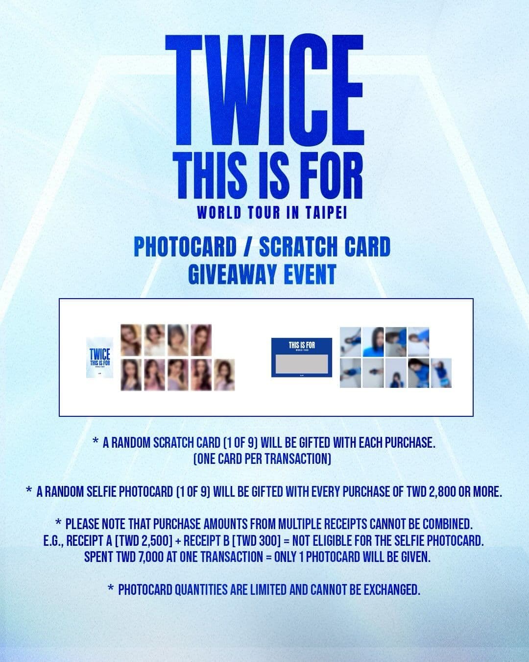 TWICE<THIS IS FOR>WORLD TOUR 台北官方快閃店 - 圖片 8