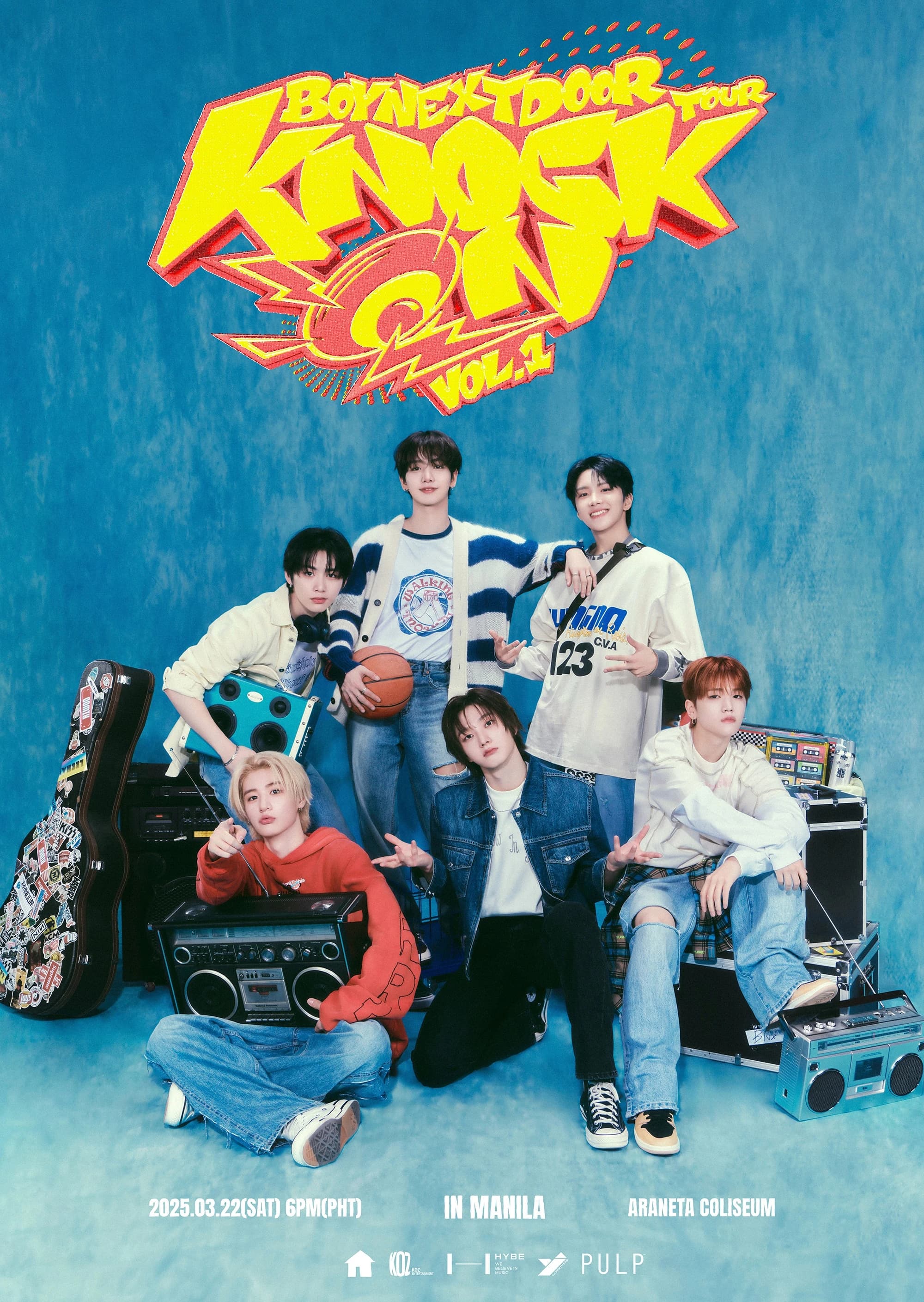 BOYNEXTDOOR TOUR 'KNOCK ON Vol.1' in Manila