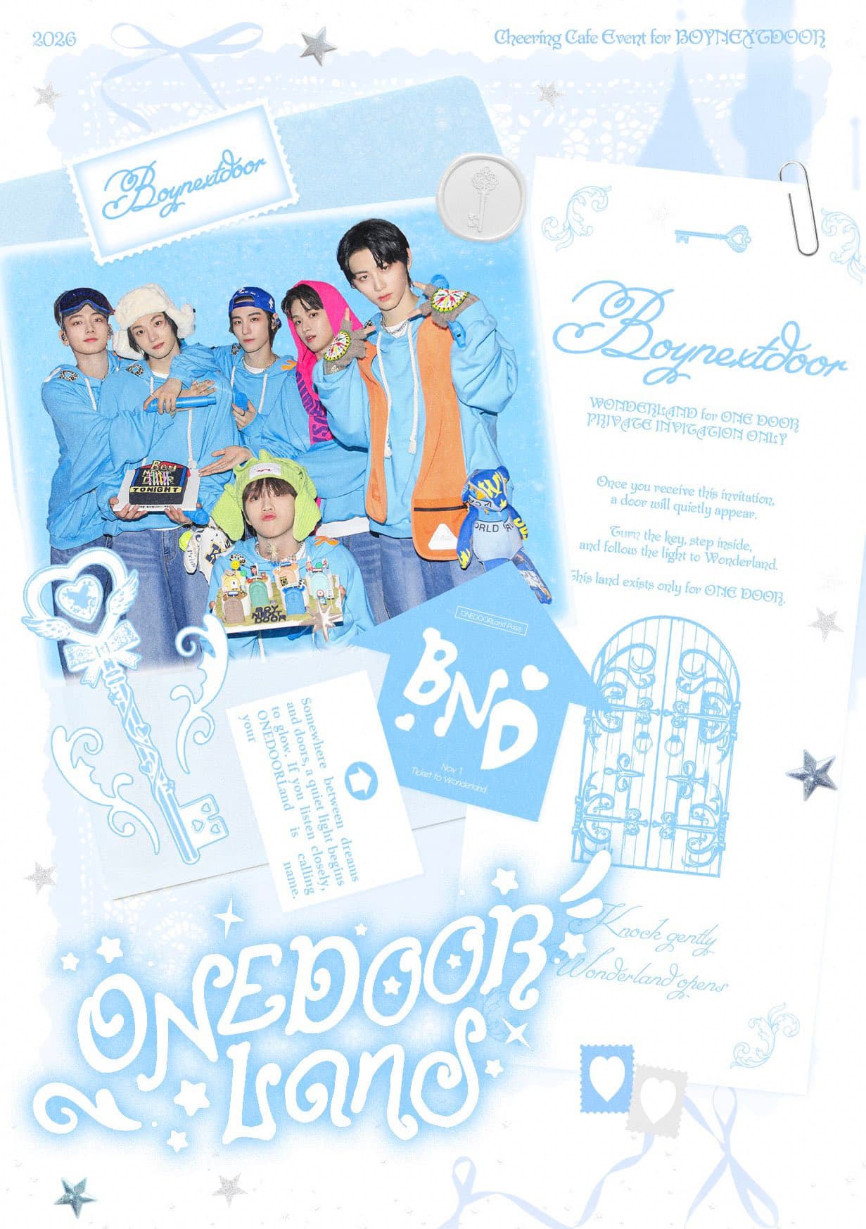 ONEDOOR LAND — BOYNEXTDOOR Anniversary Cafe