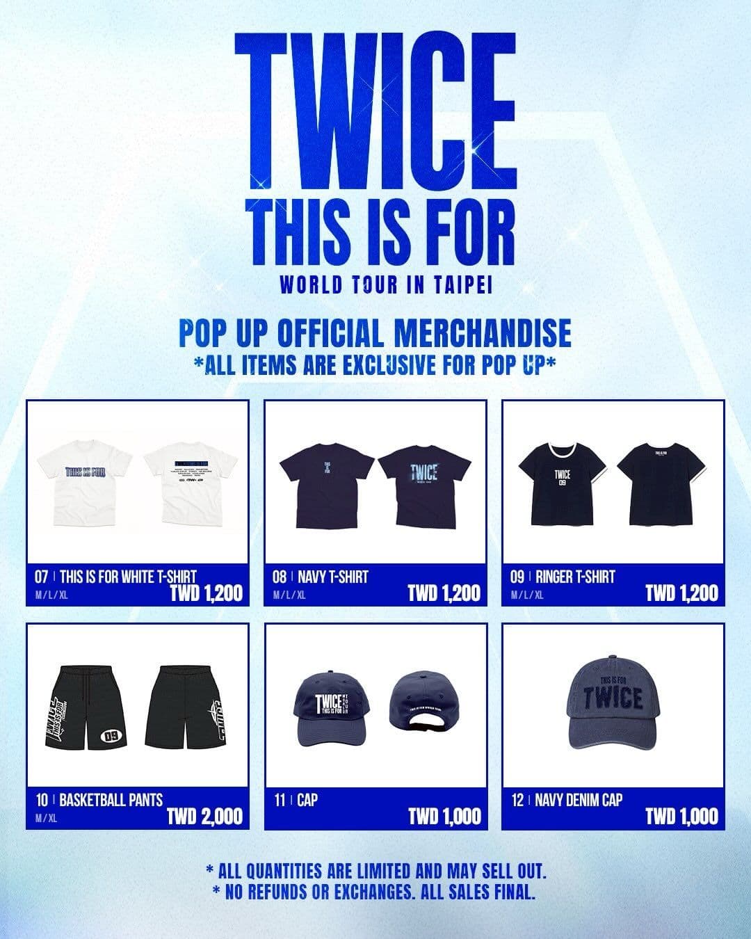TWICE<THIS IS FOR>WORLD TOUR 台北官方快閃店 - 圖片 3