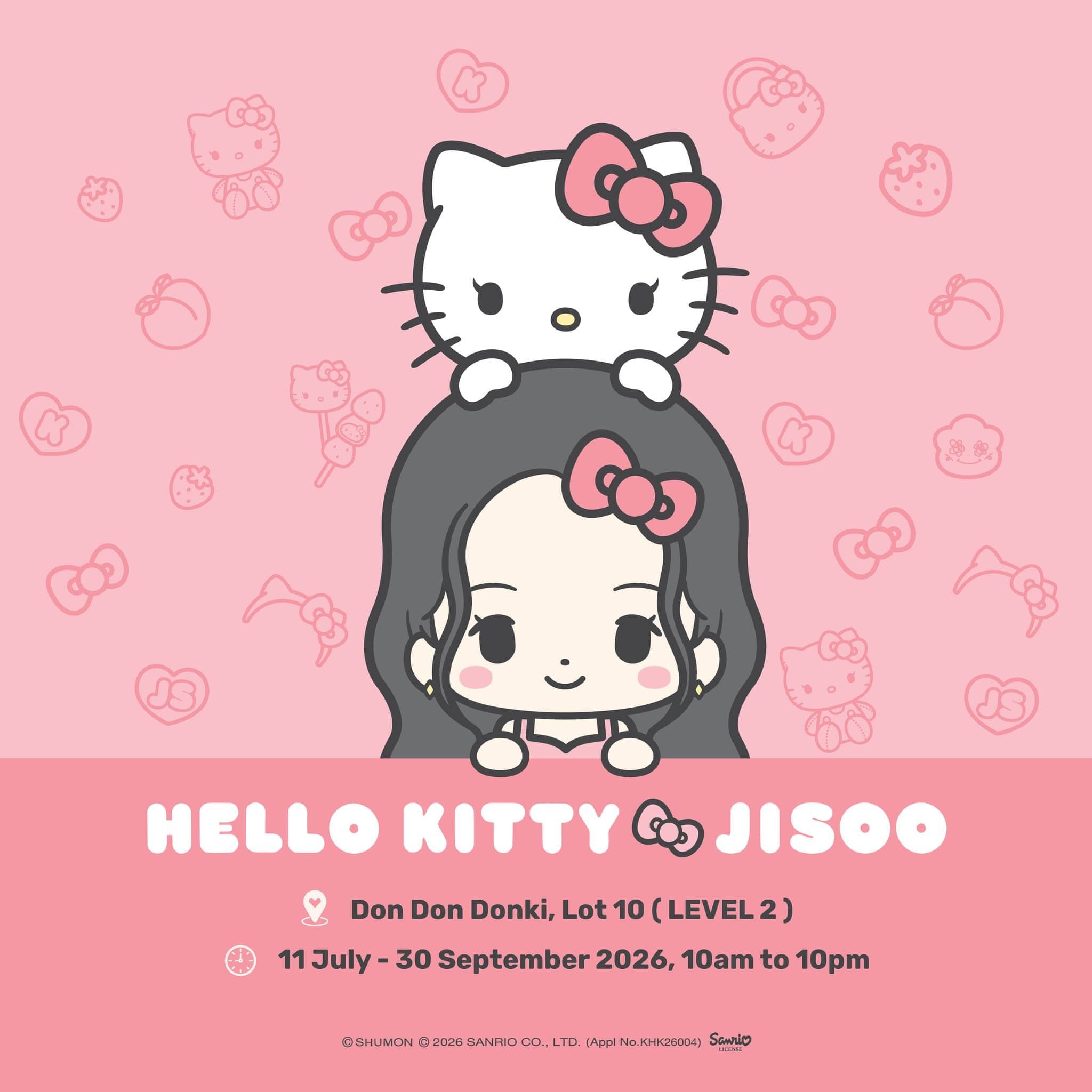 HELLO KITTY x JISOO馬來西亞快閃店